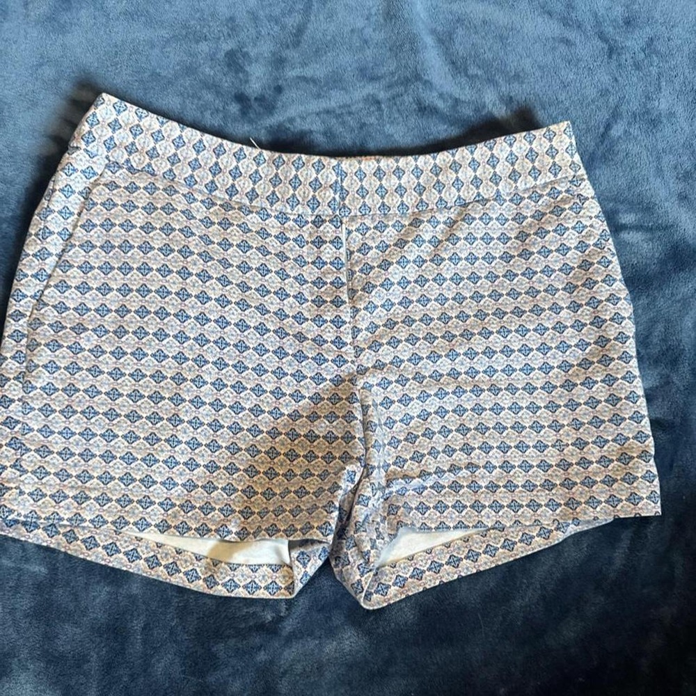 vintage Y2K Kenar geometric tile print chino shorts